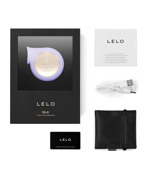 LELO Sila Sonic Clitoral Massager - Lilac