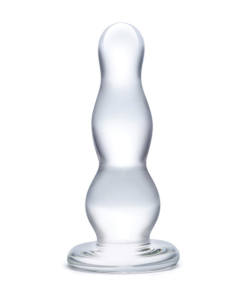 Glas 4&quot; Butt Plug - Clear
