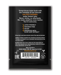 Wicked Sensual Care Aqua Water Based Lubricant - .1 oz Salted Caramel