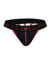 Male Basics Neon Thong Red MD