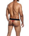 Male Basics Neon Thong Red LG