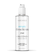 Wicked Sensual Care Simply Timeless Silicone Lubricant - 4 oz