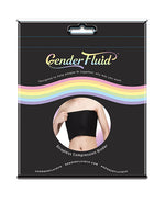 Gender Fluid Strapless Chest Compression Binder - XXXL Black