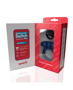 Screaming O Switch Remote Controlled Vibrating Ring - Blue