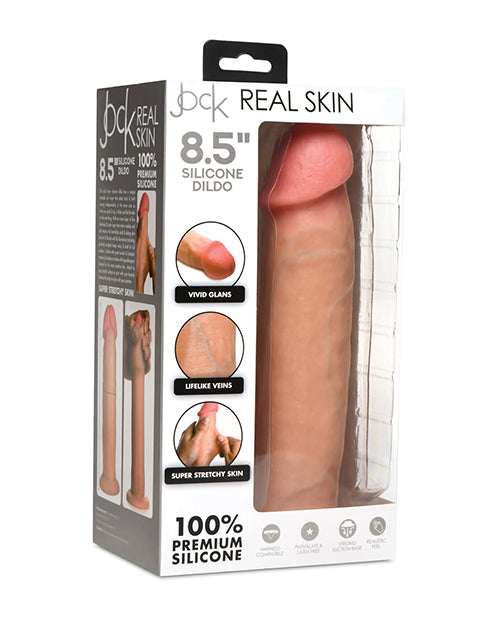 Curve Toys Jock Real Skin Silicone 8.5 Inch Dildo