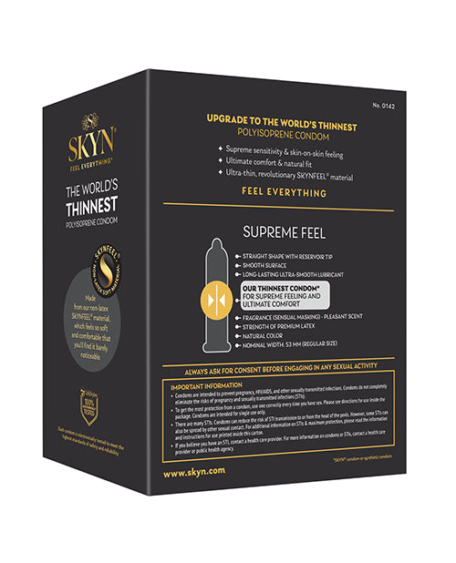 Lifestyles SKYN Supreme Feel Condoms - Pack of 20