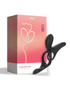 Pleasure Pivot App-Controlled Couples Vibrators - Black