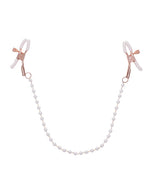 Mischief Peaches & CreaMe Pearl Nipple Clamps