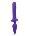 Together Double Pleasure 11 & Double-Ended Dildo & Butt Plug - Purple