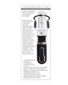 Zero Tolerance Thrill Ride Rechargeable Stroker - Black/Clear