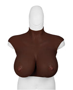 XX-DREAMTOYS Ultra Realistic H Cup Breast Form Extra Large - Black