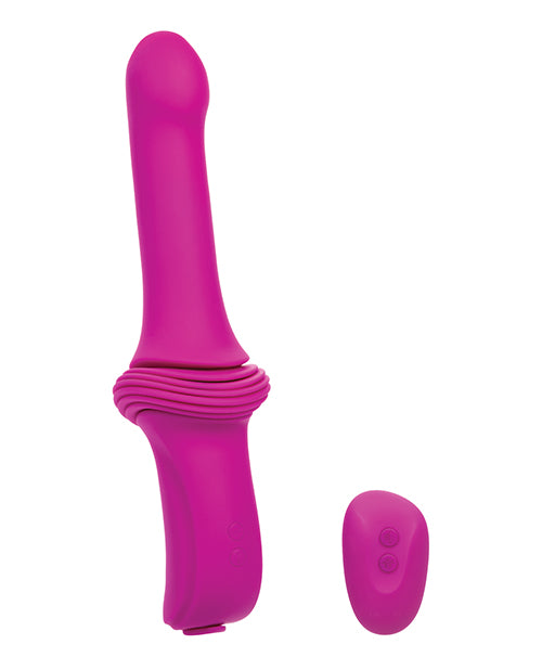 Overdrive Smooth Thruster Remote Control Sex Machine - Fuchsia/Black