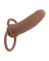 Performance Maxx Rechargeable Thick Dual Penetrator - Brown