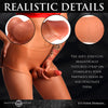 Boner Briefs Silicone Penis Strap On - Large