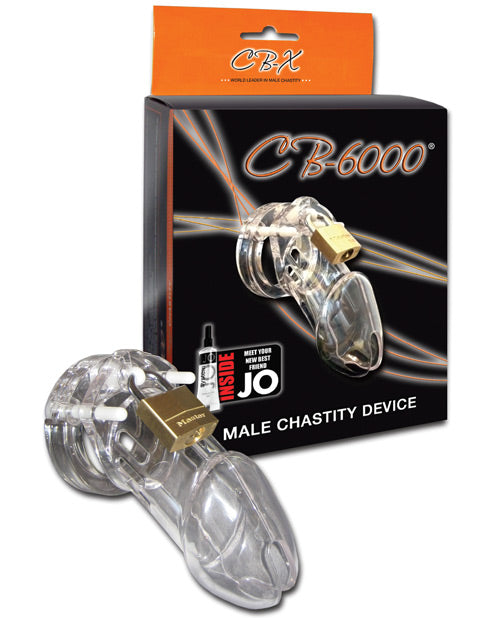 Cock Cage & Lock Set - Clear