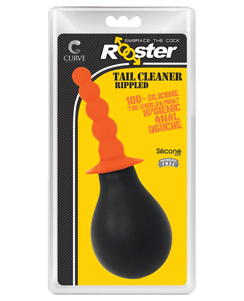 Curve Toys Rooster Tail Cleaner Rippled - Orange