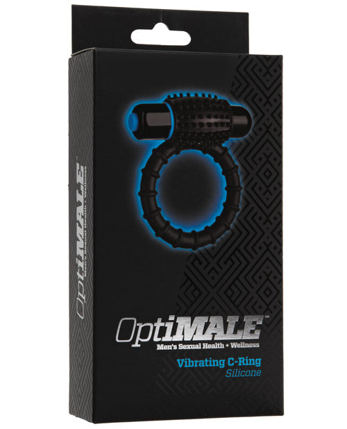 OptiMale Vibrating C Ring - Black