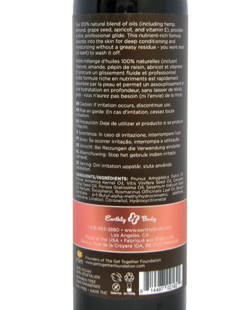 Earthly Body Massage & Body Oil - 8 oz Isle of You