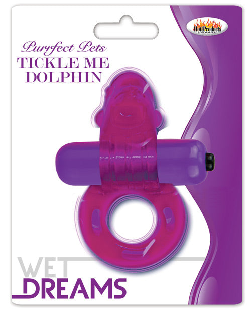 Wet Dreams Purrfect Pet Tickle Me Dolphin - Purple