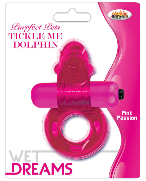 Wet Dreams Purrfect Pet Tickle Me Dolphin - Magenta