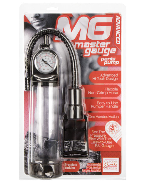 Master Gauge Penis Pump - Clear