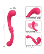 Pretty Little Wands Curvy Massager - Pink