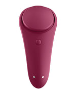 Satisfyer Sexy Secret Panty Vibrator - Red Wine