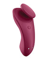 Satisfyer Sexy Secret Panty Vibrator - Red Wine