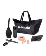 Luvdollz Remote Control Rechargeable Doggy Style Pussy & Ass w/Douche - Ivory