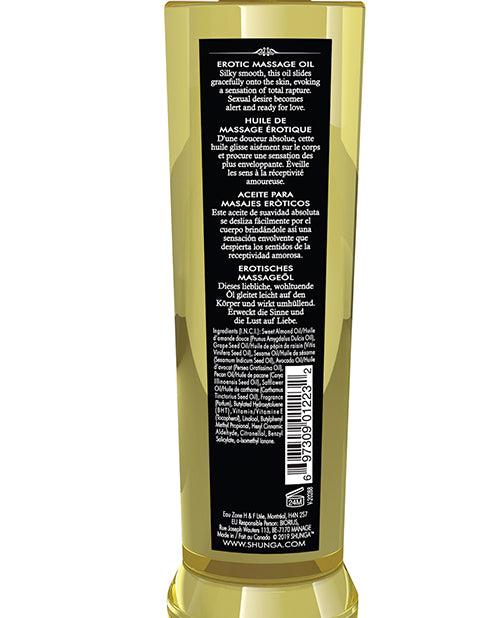 Shunga Massage Oil - 8 oz Sweet Lotus