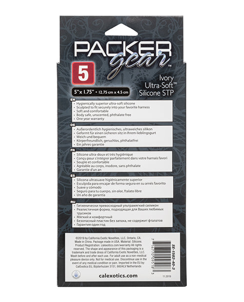 Packer Gear 5 & Ultra Soft Silicone STP - Ivory