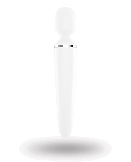 Satisfyer Wand-er Woman - White/Chrome