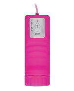 Shots Ouch Vibrating Silicone Strapless Strap On w/Controller - Pink