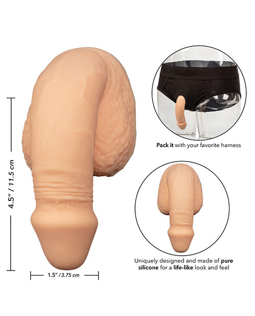 Packer Gear 5 & Silicone Packing Penis - Ivory