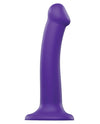Strap On Me Silicone Bendable Dildo Medium - Purple
