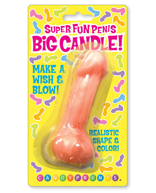 Super Fun Big Penis Candle - Flesh