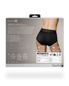 Shots Ouch Vibrating Strap On Brief - Black XS/S