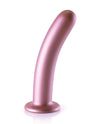 Shots Ouch 7; Smooth G-Spot Dildo - Rose Gold