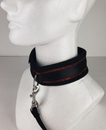 Spartacus Collar &amp; Leash - Neoprene Red