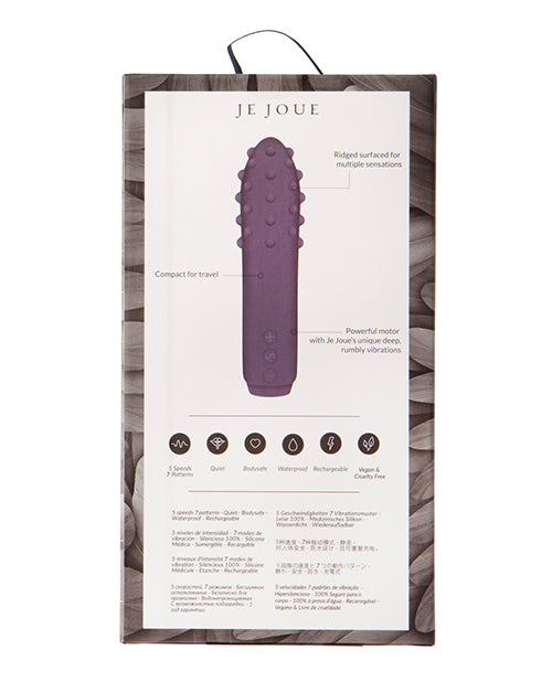 Je Joue Duet Bullet Vibrator - Purple