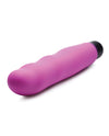 Bang! XL Bullet &amp; Wavy Silicone Sleeve - Purple