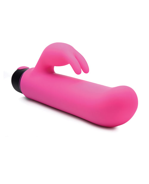Bang! XL Bullet &amp; Rabbit Silicone Sleeve - Pink