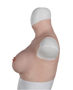 XX-DREAMSTOYS Ultra Realistic C Cup Breast Form Small - Ivory