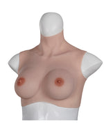 XX-DREAMSTOYS Ultra Realistic C Cup Breast Form Small - Ivory