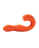 Joi Rotating Head G-Spot Vibrator &amp; Clit Licker - Orange