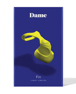 Dame Fin Finger Vibrator - Citrus