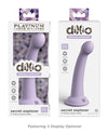 Dillio Platinum 6; Secret Explorer Silicone Dildo - Purple