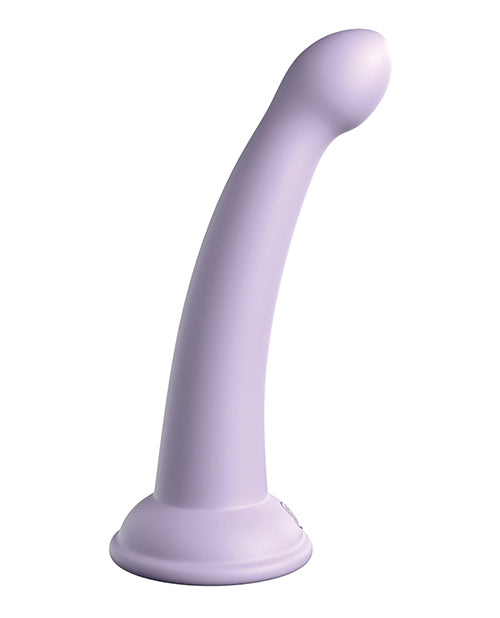 Dillio Platinum 6; Secret Explorer Silicone Dildo - Purple