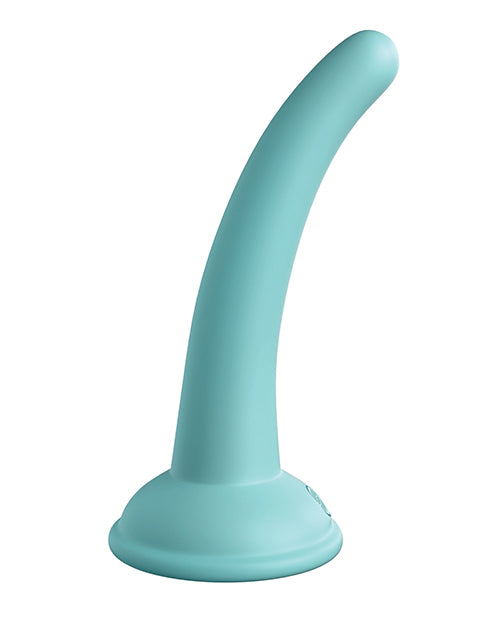 Dillio Platinum 5 & Curious Five Silicone Dildo - Teal