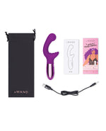 Le Wand XO Double Motor Wave Rechargeable Vibrator - Cherry